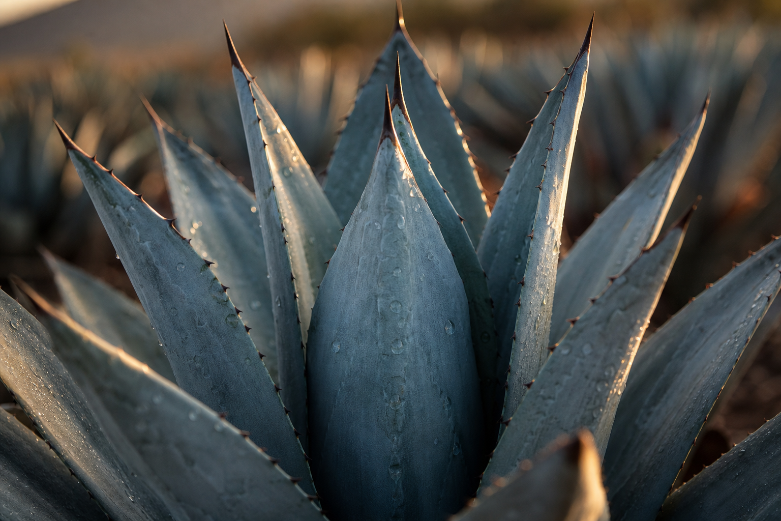 Campos de agave azul de Jalisco